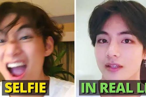 Đẹp như hoàng tử cổ tích nhưng 10 'nam thần' K-pop này phải học 'selfie', đặc biệt là V BTS