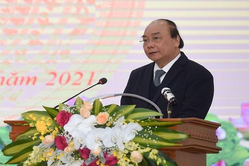 Thủ tướng Nguyễn Xuân Phúc dự hội nghị triển khai nhiệm vụ năm 2021 của ngành thanh tra