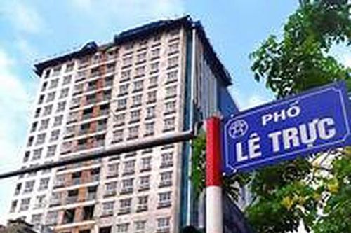 Chỉnh trang công trình số 8B Lê Trực phải an toàn, đảm bảo mỹ quan đô thị