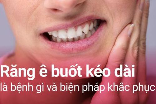 Tuyệt đối không được chủ quan khi răng ê buốt kéo dài