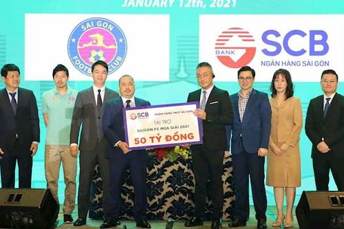 CLB Sài Gòn nhận tiền tài trợ khủng, trên 100 tỷ đồng ở mùa giải 2021