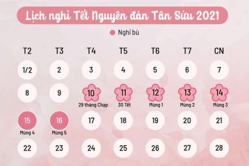 Nghỉ Tết Âm lịch 2021: 04 điều cán bộ, công chức, viên chức, người lao động cần biết