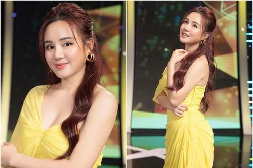 Mẹ 2 con Vy Oanh 'đẹp mòn con mắt' trên sóng truyền hình