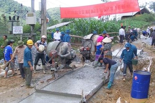 Xây dựng nông thôn mới ở Lào Cai