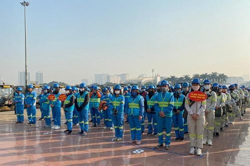 Quận Nam Từ Liêm ra quân đảm bảo vệ sinh môi trường, trật tự an toàn giao thông 2021