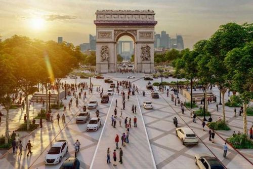 Biến đại lộ Champs-Elysees thành 'khu vườn đặc biệt'