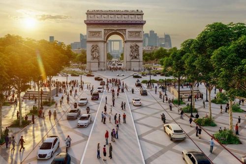 Pháp xanh hóa đại lộ Champs-Élyseés