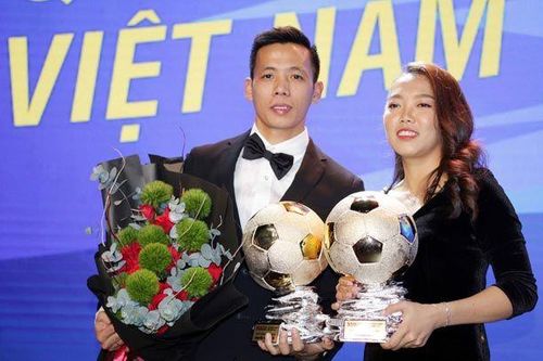 Những khoảnh khắc đẹp tại Gala trao giải Quả bóng vàng Việt Nam 2020