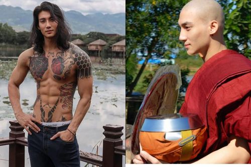 Mỹ nam được mệnh danh 'Aquaman châu Á' bất ngờ xuống tóc đi tu