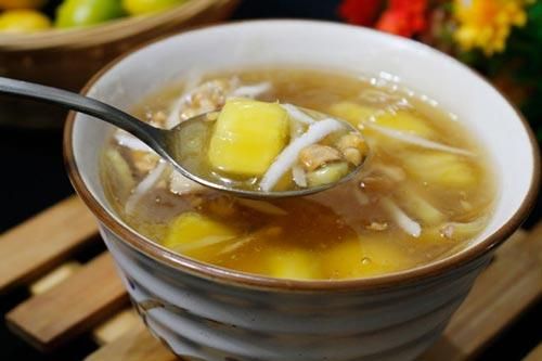 Giúp bạn trổ tài nấu chè nóng vào mùa đông