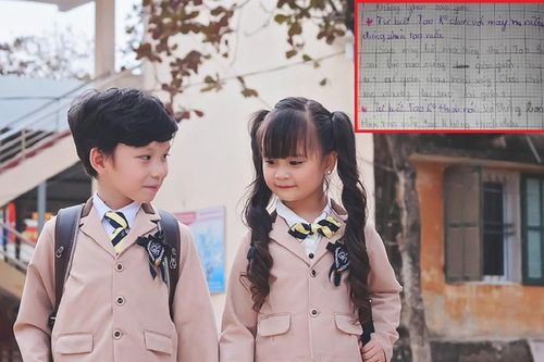 Những dòng tin nhắn trên giấy của học sinh Tiểu học khiến người lớn 'toát mồ hôi'