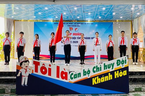 175 học sinh tham gia lớp tập huấn Ban Chỉ huy Liên đội