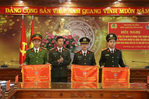 Đoàn thanh niên Công an tỉnh tổng kết công tác đoàn và phong trào thanh niên năm 2020