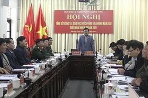 Triển khai công tác Giáo dục quốc phòng và an ninh năm 2021