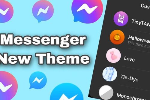 Đổi giao diện Facebook Messenger sang màu đen trắng siêu đẹp, bạn biết cách chưa?