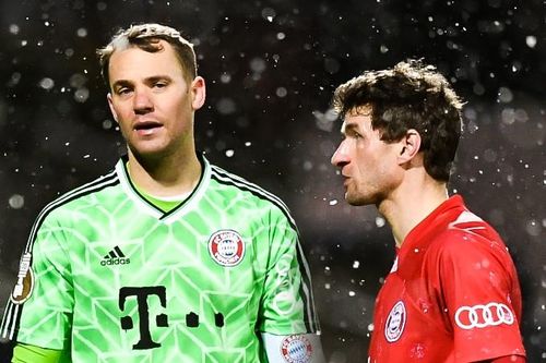 Bayern bị đội hạng dưới loại khỏi Cúp Quốc gia Đức