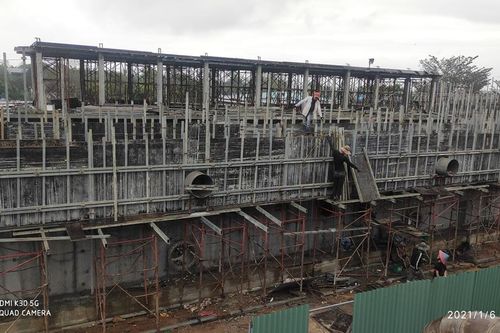 Đẩy nhanh tiến độ thi công nâng công suất Nhà máy nước Cầu Đỏ lên 290.000 m3 /ngày