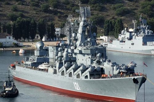 Siêu tuần dương hạm Moskva của Nga tỏa sáng sau đại tu