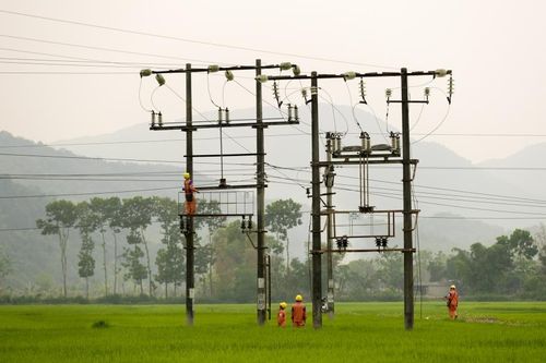 Hơn 99 % khu vực nông thôn đã được sử dụng điện