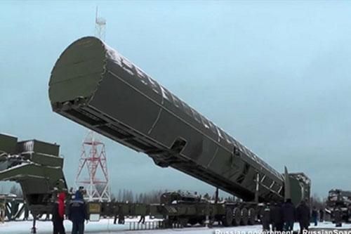 ICBM Sarmat đủ sức xóa sổ một lãnh thổ lớn