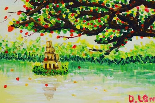 Triển lãm tranh nghệ thuật của trẻ tự kỷ