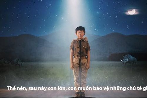 'Mai sau con lớn' thông điệp mạnh mẽ cứu lấy tê giác