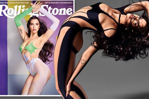 Dua Lipa gây choáng váng với ảnh hở hang táo bạo trên Rolling Stone