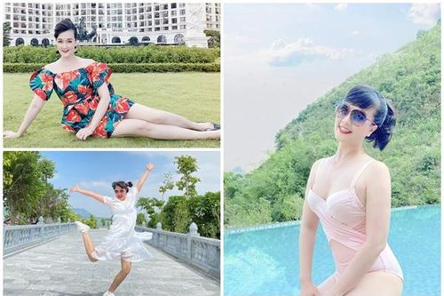 'Táo Y tế' Vân Dung trẻ trung ở tuổi U50