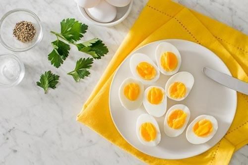 Thực đơn giảm cân nhanh trong 1 tuần với trứng luộc