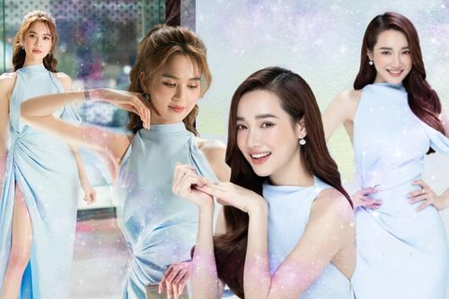 Nhã Phương, Ngọc Trinh trót 'say nắng' váy xẻ cao tận hông, nữ hoàng nội y tạo dáng táo bạo ăn điểm