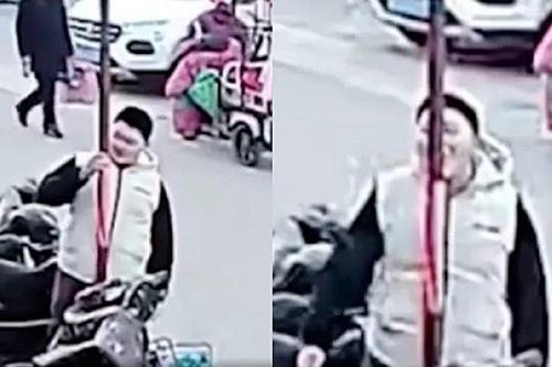 Chơi trội dùng lưỡi liếm cột thép ở -16 độ, thiếu niên nhận cái kết đắng ngắt