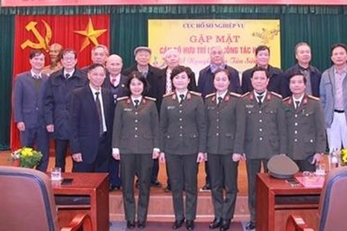 Gặp mặt cán bộ hưu trí Cục Hồ sơ nghiệp vụ nhân dịp Tết Nguyên đán