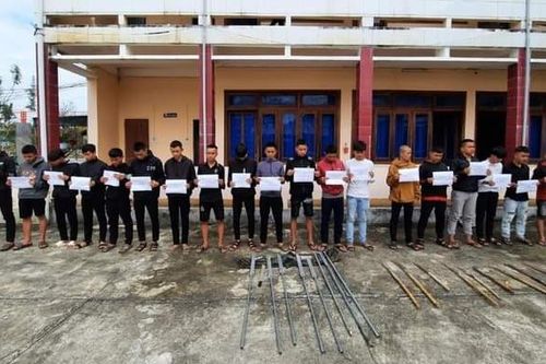 Kịp thời ngăn chặn 2 băng nhóm chuẩn bị đánh nhau