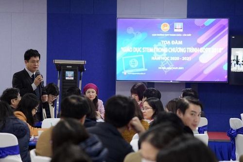 Vụ trưởng GD Trung học: Coi trọng cả thiết kế và thi công sản phẩm STEM