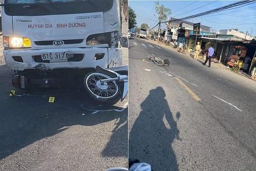 Tài xế ngủ gật tông hàng loạt học sinh trên quốc lộ 91