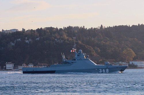 Một tàu chiến khác của Nga tiến đến vùng biển Syria