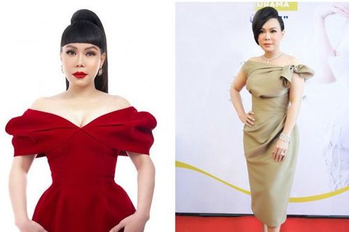 Việt Hương U50 vẫn chuộng đồ cắt khoét táo bạo