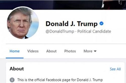 Facebook và Instagram mở lại tài khoản của ông Trump nhưng không còn công nhận là Tổng thống Mỹ
