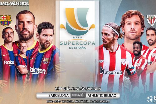 Soi kèo nhà cái Barcelona vs Athletic Bilbao. Chung kết Siêu cúp Tây Ban Nha
