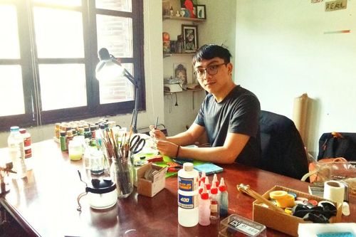 Khi Phan làm truyện tranh
