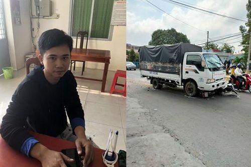 Tạm giữ hình sự tài xế xe tải ngủ gật gây tai nạn liên hoàn