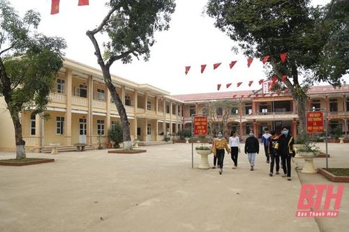 Ngành giáo dục Nông Cống với phong trào xây dựng trường lớp xanh, sạch, đẹp, an toàn