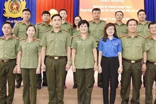 Đoàn Thanh niên CAND Cụm thi đua số 9 xung kích, sáng tạo trong công tác