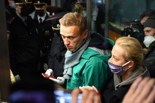 Ông Navalny bị bắt giữ tại sân bay ở Moscow