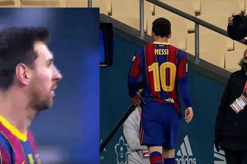 Pha đánh nguội khiến Messi nhận thẻ đỏ trong trận Siêu Cúp Tây Ban Nha