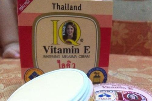 Thu hồi kem thoa mặt IQ Vitamin E do chứa thủy ngân