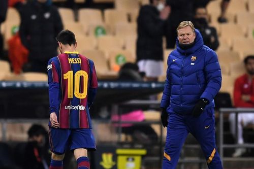 Messi lĩnh thẻ đỏ, Barca gục ngã ở chung kết Siêu Cúp
