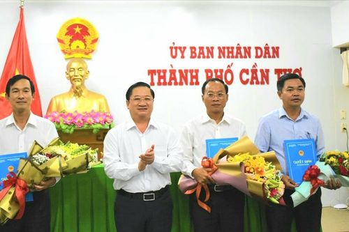 TP Cần Thơ bổ nhiệm 2 giám đốc sở và 1 quyền chủ tịch quận