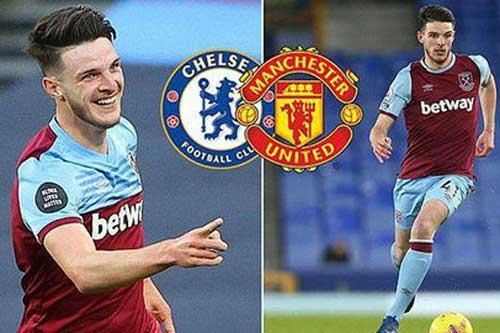 M.U và Chelsea chưa bao giờ liên hệ với Rice