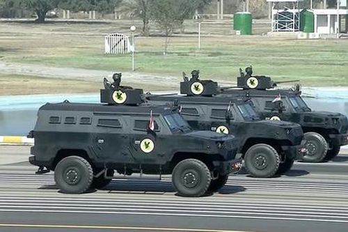 Iraq duyệt binh với xe bọc thép mới nhất do Hàn Quốc sản xuất